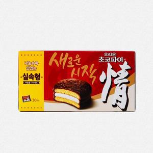 오리온초코파이카스타드실속형대용량 30개