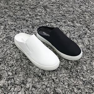 [디아슈즈](국산)데일리 남자 밴딩 슬립온 스니커즈 뮬 블로퍼