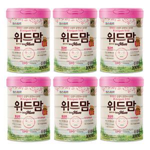 파스퇴르 업그레이드 위드맘 제왕 분유 100일 750g x 6캔