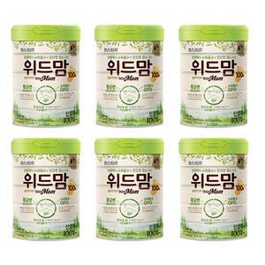 파스퇴르 업그레이드 위드맘 분유 100일 750g x 6캔