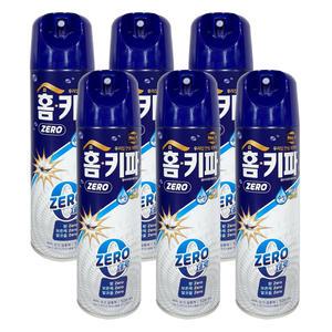 홈키파 제로 에어졸 500ml x 6개 에프킬라 모기약 파리약 살충제