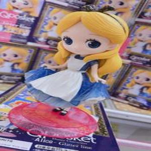 반프레스토 큐포스켓 디즈니 앨리스 피규어 Qposket ALICE GLITTER LINE