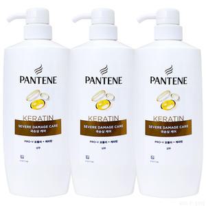 팬틴 극손상케어 샴푸 750ml 3개