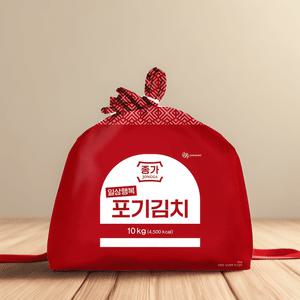 종갓집김치 종가집포기김치10KG 일상행복 종갓집 아삭 시원하고 깊은맛