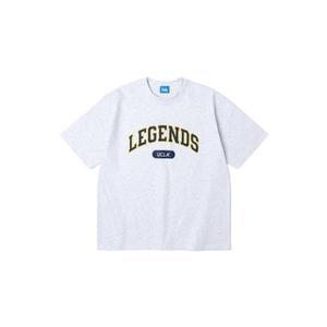 [NS홈쇼핑][UCLA] 남여공용 UCLA 로고 반팔 티셔츠[L-M-GREY]UA5ST02 12[34358021]