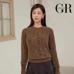 (런칭가 79,900원) 글리터 케이블 니트 3종