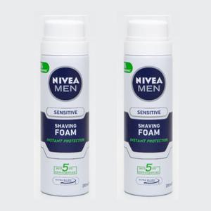 니베아 맨 센시티브 쉐이빙 폼 200ml x 2개