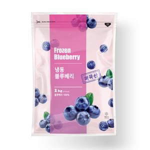 맥그로우앤마리 미국산 냉동 블루베리 2kg(1kg x 2팩)