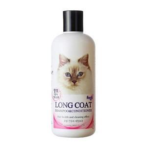 [셀러허브 1][HYIJQNXQ_4B]장모 고양이전용 샴푸컨디셔너 300ml