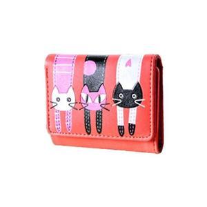 초등반지갑 여학생 PU 11.9cm 3단 패션반지갑 레
