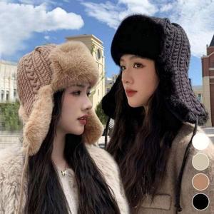 [MENPRREN_52JA]퍼 꽈배기 데일리 보들 귀달이 뽀글이 군밤