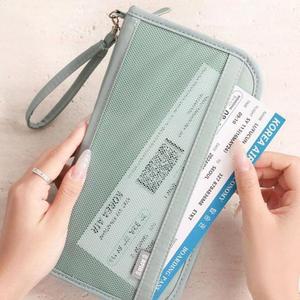 [MENPRQMJ_52IN]지갑 RFID 여권 해외여행 도난 미니