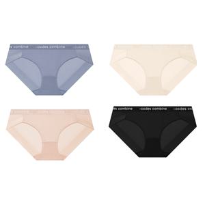 [코데즈컴바인이너웨어](하남점)4종택1 여성팬티(CEWBP161SK,BK,CRM,BG)