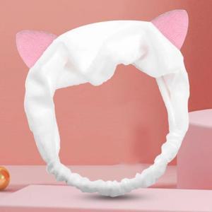 [BZI3I5IN_51CQ]귀여운 고양이 세안 헤어 머리띠
