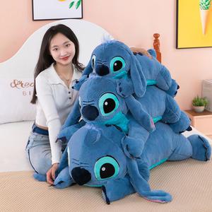 큰 사이즈 귀여운 디즈니 릴로 및 스티치 인형 동물 봉제 장난감 베개 애니메이션 생일 선물 45 100cm