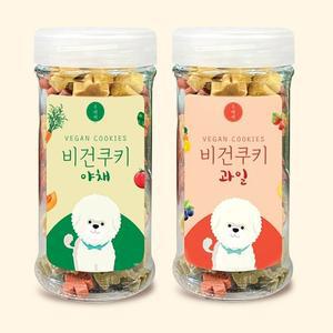 오리지널 비건쿠키 야채,과일180g 노령견 강아지 간식