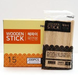 [JHMR70U9_51JH]우드스틱 목면봉 병원스왑 15cm 200개x10팩