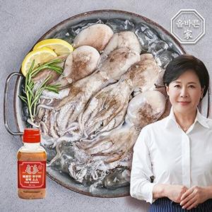 [올바른가]박정수의 올바른가 손질 통 주꾸미 600g x 5팩(총 100마리)+매콤볶먹소스 1개