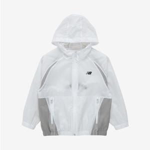 키즈(NB Kids) PLAY DENIM_배색 홑겹 바람막이 NK9AF2503U_White