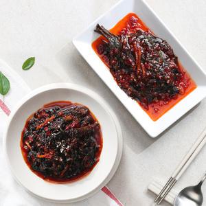 [품질보장][이광석장인]깻잎무침1kg+고들빼기1kg 밥도둑 참기름 반찬 젓갈 대용량 밥맛