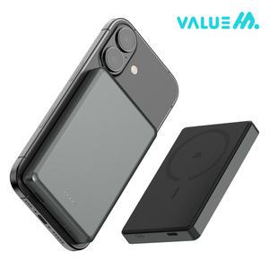 [밸류엠] PD 20W 맥세이프 고속 무선 충전 보조배터리 10000mAh