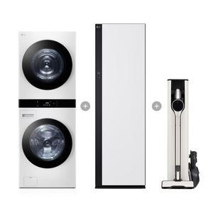 [삼성]LG 워시타워 + 스타일러 + 청소기 1WU-M8H-48W 배송무료