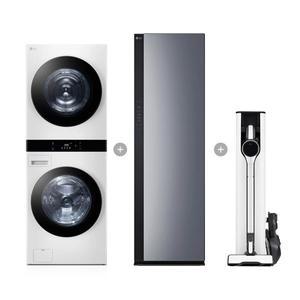 [삼성]LG 워시타워 + 스타일러 + 청소기 1WU-G52-27H 배송무료