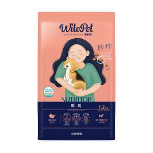 윌로펫 뉴트리탑 퍼피 1.2kg, 4개
