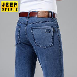 정품 JEEP SPIRIT 지프 여름용 청바지 스피릿 빅사이즈 스판청바지 J8027