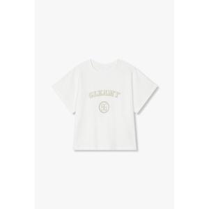[GCUT](대전신세계)[지컷25S/S]자수 로고 숏 슬리브 티셔츠(7255240115)