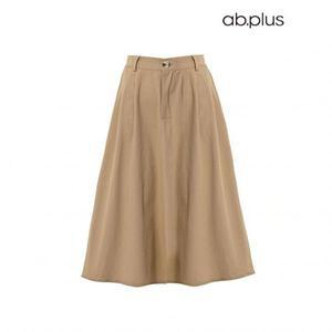 정품발송 Ab플러스 ab.plus/인기상품 재입고 원버튼 백밴딩 A라인 스커트 LSY5MS32A 264043