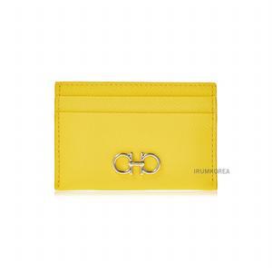 [라벨루쏘] [페라가모] 공용 간치니 카드지갑 22 0007 YELLOW 0770028