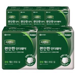 디펜드 편안한 언더웨어 중형 80매