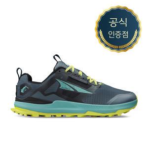 알트라 론픽8 남성용 블랙/그린 트레킹 등산화