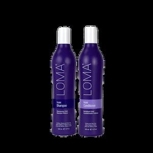 로마 바이올렛 보색 샴푸+컨디셔너 355ml 세트 염색 탈색 모발용