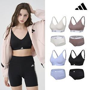 [아디다스](25SS) 아디다스 에어로 스트레치 브라팬티 4세트 패키지