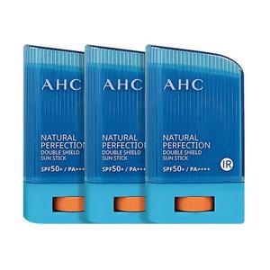 [1+1+1] AHC 내추럴 퍼펙션 더블 쉴드 선스틱 22g 총3개