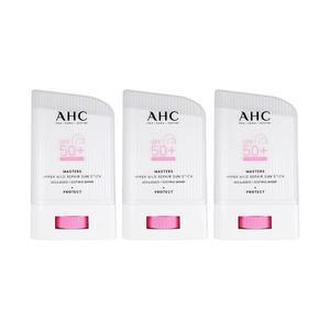 [2025 최신상] AHC 핑크 선스틱 22g 3개 마스터즈 하이퍼 마일드 리페어
