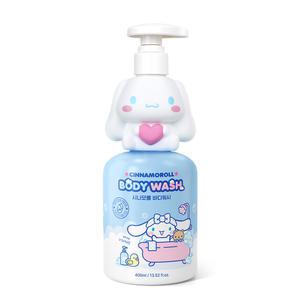 산리오 키즈 바디워시 시나모롤 베이비파우더리향 약산성 자연유래성분 어린이 유아 400ml