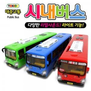 정경유통 토키즈 대중교통 시내버스 빨강 파랑 초록 tk-054 지선 간선 광역 자동차 우리말 음성장난감 장난