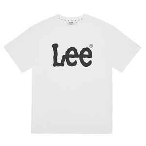 [LEE] 빅 트위치 로고 티셔츠 화이트 LE2502ST01WH