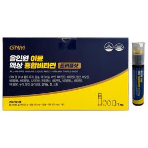 GNM자연의품격 올인원 이뮨 액상 종합비타민 트리플샷 7개입 1개 / 써클