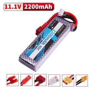 11.1V 803496   T/JST/XT30/XT60 플러그가있는 2200mAh LiPo 배터리 RC 헬리콥터 항공기 Quadcopter 자동차