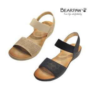 [베어파우](광주신세계)(BEARPAW) MICHAELA 여성 경량 쿠션 샌들 2종 K2865QB-W