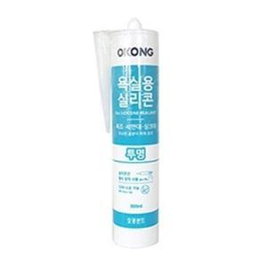 오공 욕실용 실리콘 투명 가정용 방수 욕실 실란트 핸 (WFHYIDF)