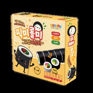 [보드게임] 그로윗 픽미롤미 김밥 마스터 초등학생 보드게임 어린이 5세 6세 7세 (수업자료 제공)