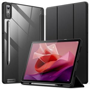 [관부가세포함] 레노버 Tab P12 12.7인치용 JETech 케이스 스타일러스 홀더 포함 투명 하드 PC