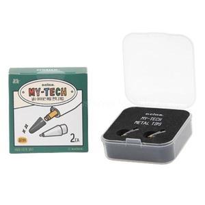 낼나 애플펜슬 2세대 1세대 호환 마이테크 메탈 펜촉 2p 클리어 투명 1개