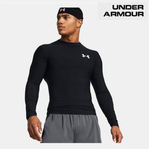 언더아머 UNDERARMOUR 남성 기능성 컴프레션 티셔츠 HeatGear 레쉬가드 헬스 이너 긴팔 1387696-001 195927