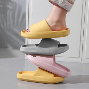말랑 쿠션 슬리퍼 로우 하이 EVA 쿠션 미끄럼방지 사무실 거실화 2size 4color